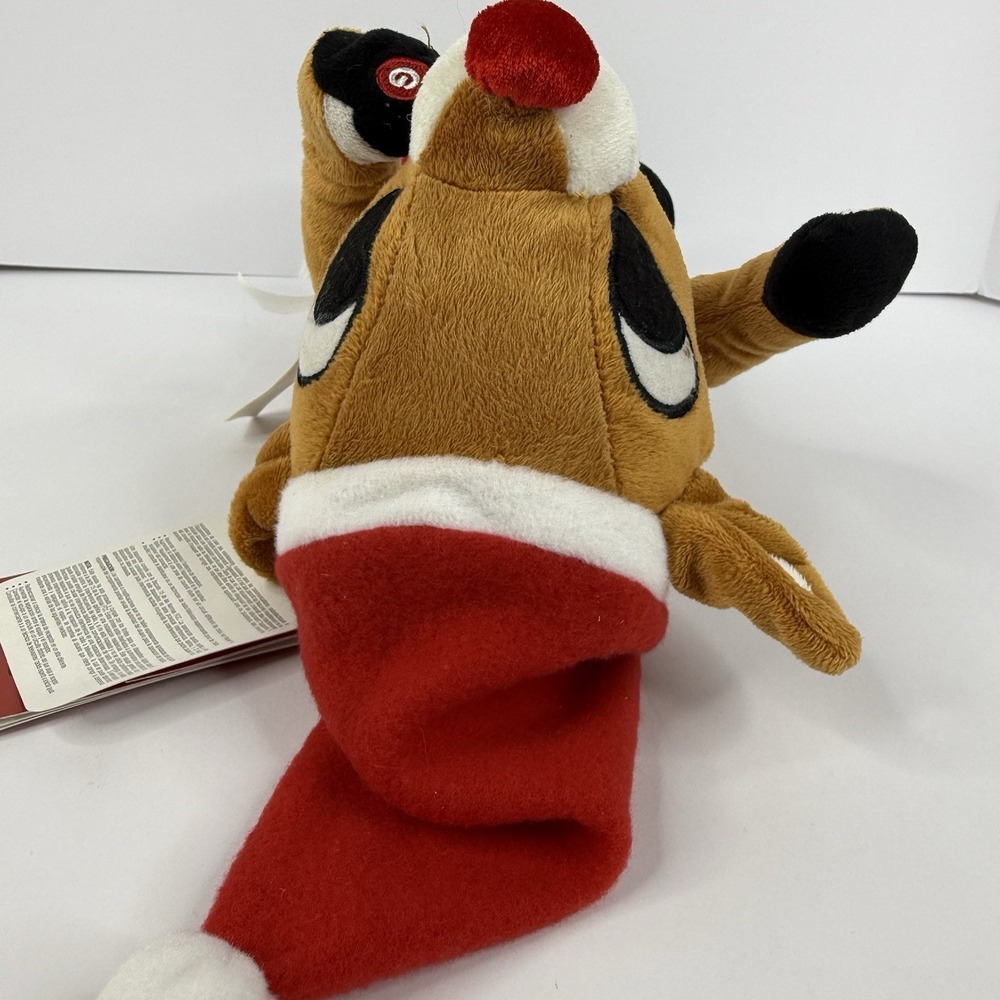 Gemmy Rudolph the Red Nosed Reindeer 12" Side Stepper Animated Plush NWT - Picture 5 of 8